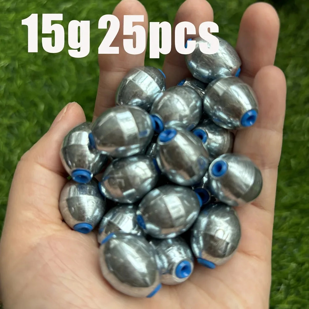 Chumbadas Profissionais para Pesca (Pack 25 Unidades)